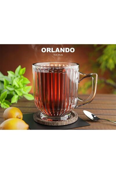 city glass orlando kupa kulplu bardak 6'lı