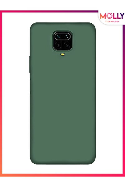 Molly Xiaomi Redmi NOTE 9 PRO İçin Kaktüs Liquid İçi Kadife Silikon Kılıf