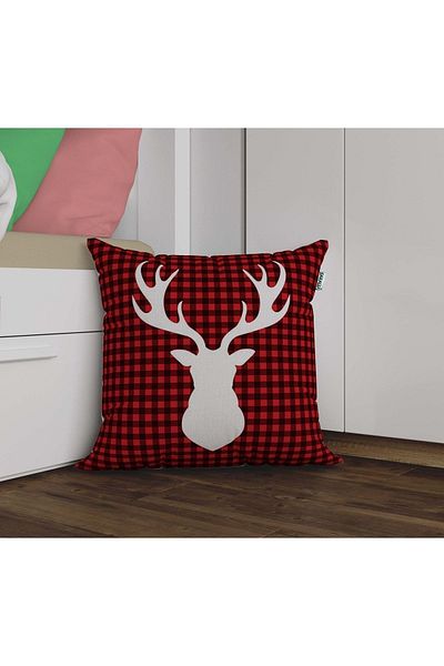 Sakallı Husă de pernă decorativă imprimată digital 3d