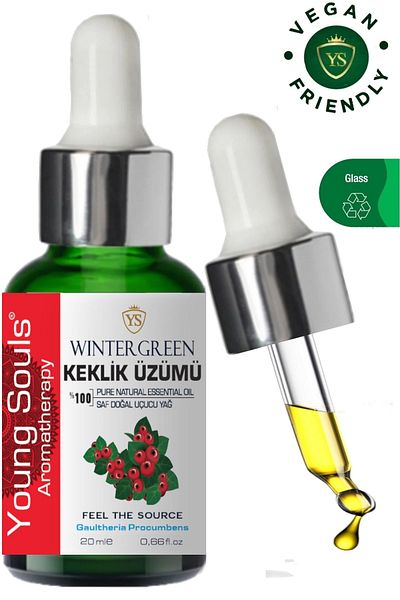 YOUNG SOULS Aromatherapy Wintergreen Essential Oil Thyme Grape Essential Oil 20 ml