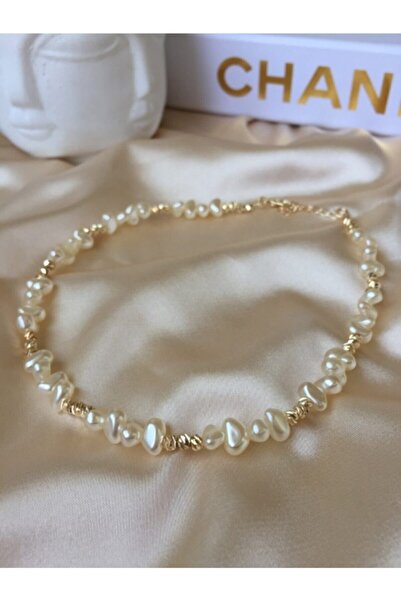 Everglow Jewelry Kadın Barok İncili Choker Kolye