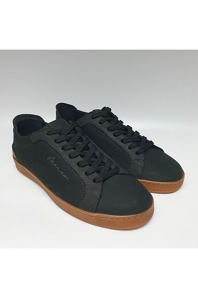 MARCOMEN Genuine/real Leather Flat Sole Sneaker Sports Casual Shoes 17244