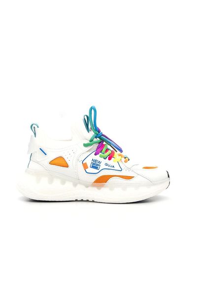 Guja 24Y433-7 Pantofi sport elastici cu șireturi colorate pentru femei