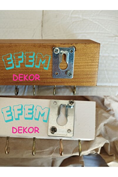 Efem Dekor 25 KANCA Düzenleyicileri, Duvara Monte Raf Takı Tutucu Kolye, Küpe, Yüzük Bilezikler