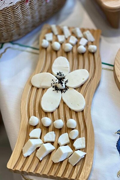 ÇELİKAY Mien Bambu Dalgalı Sunumluk 39x16x1.5 Cm