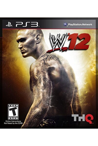 THQ Ps3 W12 Wwe Smackdown Dövüş Teşhir Ürün Orjinal Kutulu Oyun