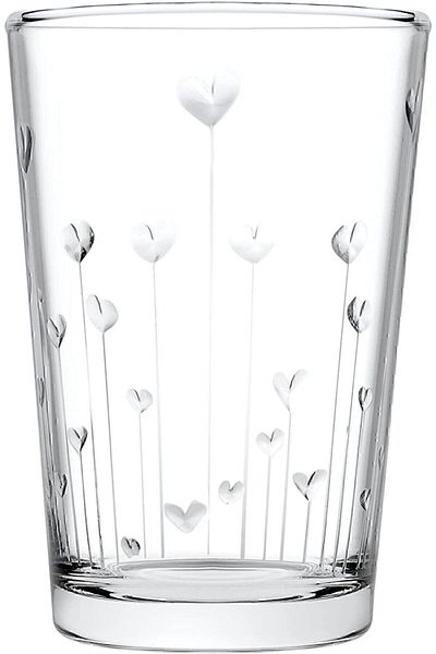 Paşabahçe 520142 Hearthbeat Water Glass 215cc 6 Pcs