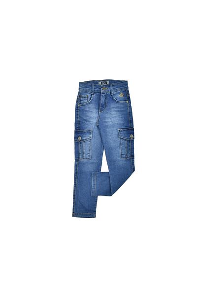 skycott Boy - Blue Cargo Pocket Jeans
