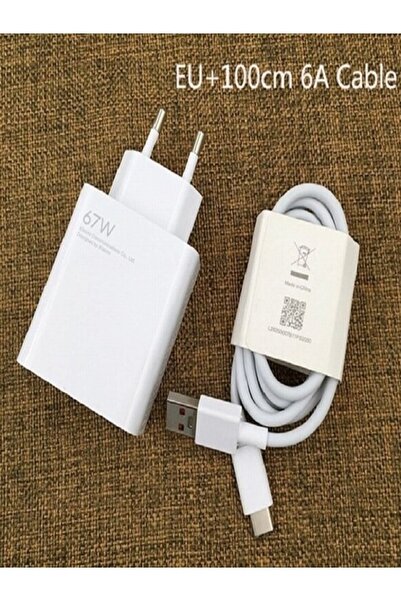 MTZTECHNOLOGY Xiaomi 67w ultra Plus Hızlı Şarj Seti Note 11 Pro Mi 11t Mi 12t...