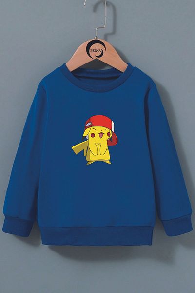 Pelna Cotton Kids Sweatshirt - Trend Model Printed