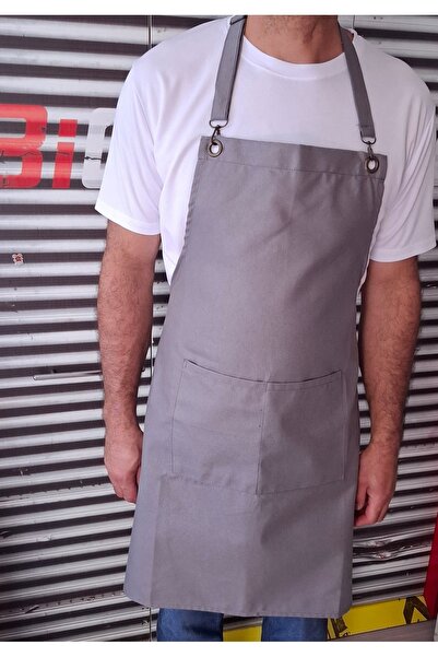 Derycollection مريلة شفافة مقاومة للبقع والسوائل - مع حزام قابل للتعديل