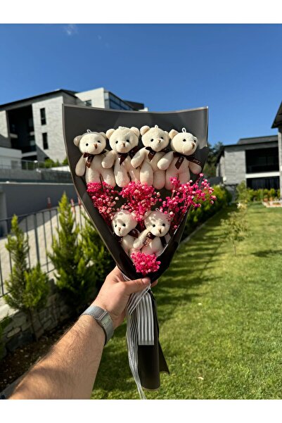 Genel Markalar Sevdiklerinize Özel Sevimli Peluş Ayıcık Buketi