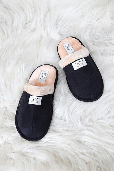 Modazirve Παντόφλες Unisex Fur Inside House