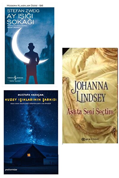 TÜRKİYE İŞ BANKASI KÜLTÜR YAYINLARI Aşkta Seni Seçtim - Johanna Lindsey + Ay ...