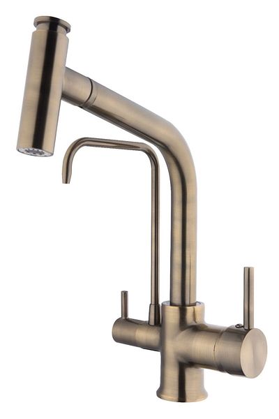 Gürol Spralli t Head - Purifiable Antique Kitchen Sink