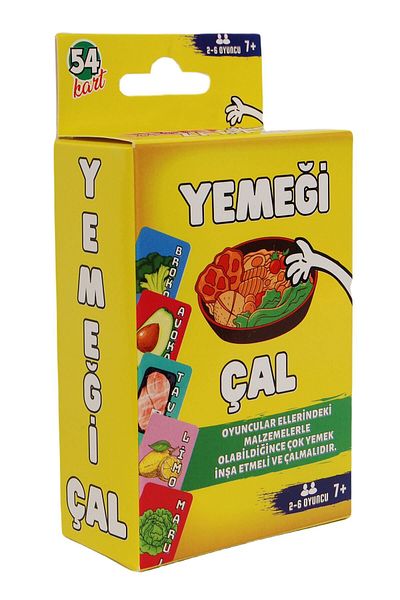 GameBulance Steal the Food Box Game - Competition Time for Chefs - The Most Entertaining New Card Game!