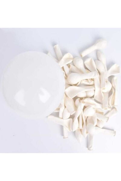 PARTİ AŞKI 5 Inç Minik Lateks Balon 12,5 Cm - 20 Adet Doğum Günü Parti Balonu...