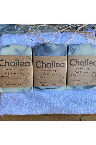 Chailea صابون حمام طبيعي طبيعي صناعة يدوية 100 جرام 3 عبوات