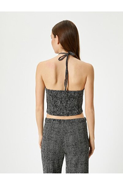 Koton Women's Halter Neck Tank Top