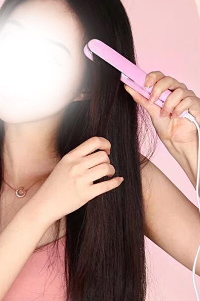 ThenTech Mini Seyahat Tipi Çantada Taşınabilir Kolay Kullanımlı Saç Düzleştir...