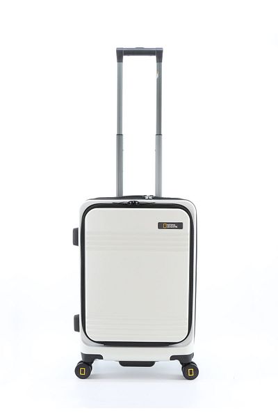 NATIONAL GEOGRAPHIC Lodge 20" Small Cabin Luggage Suitcase White