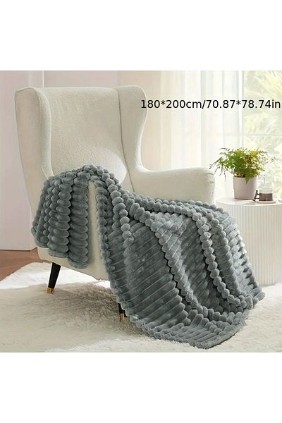 baladı home ev tekstil home collection Pătură de o persoană de înaltă calitate - 160 de ori, 200 cm, moale, perfectă pentru un blum nou