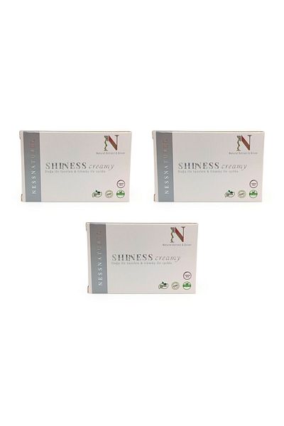 SHINES 100 Gr 3 Pack - Natural Extract & Silver Shiness Colloidal Silver Soap