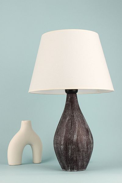 Hmydesign Basilic White Ceramic Lampshade - Handmade