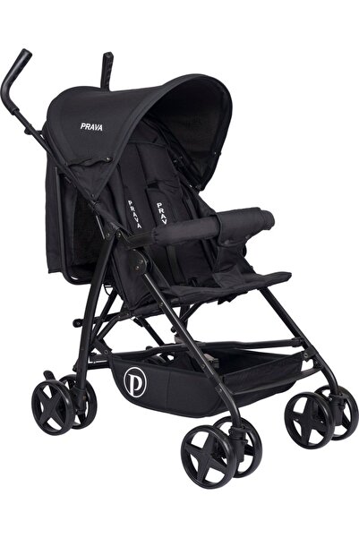 Prava Baston Bebek Arabası P01 Siyah