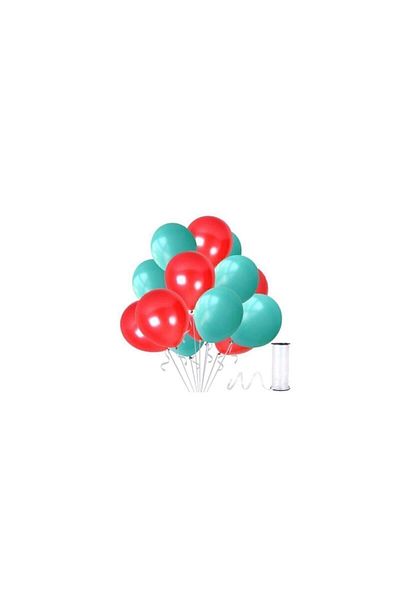 HKNYS 100 Pieces Metallic Pearlescent Water Green Purple Balloon 5 m Balloon Chain