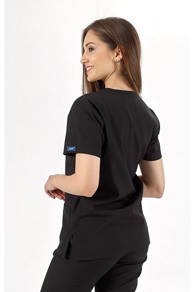 Uçak Medikal Set uniformă de jogger negru