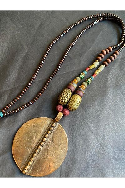 azra takı tasarım Handmade, Cast, Authentic, Ethnic, Women's Long Necklace