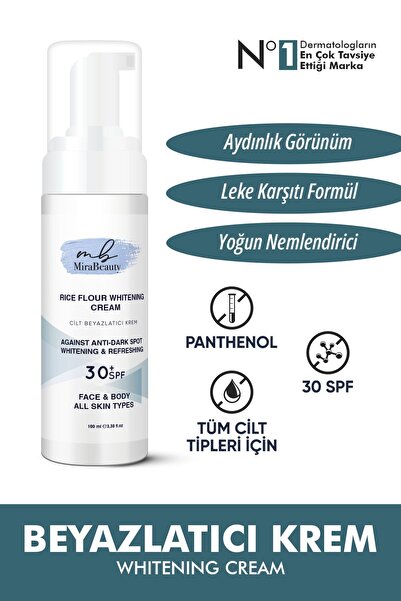 mira kozmetik Koltuk Altı-diz-dirsek Ve Bikini Bölgesi Cilt Beyazlatıcı Krem ...