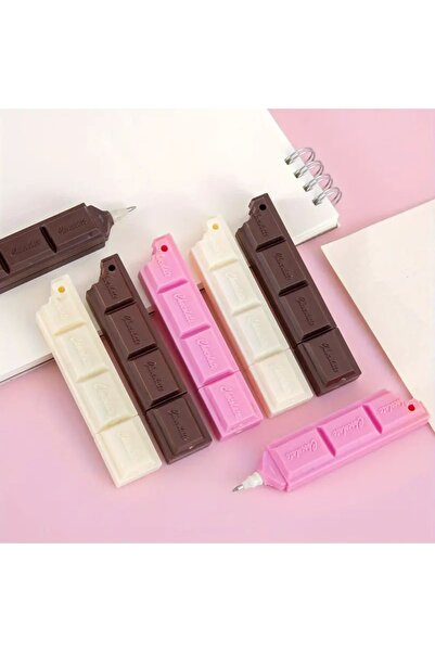 Quakkco 1 قلم حبر جاف بلون الشوكولاتة