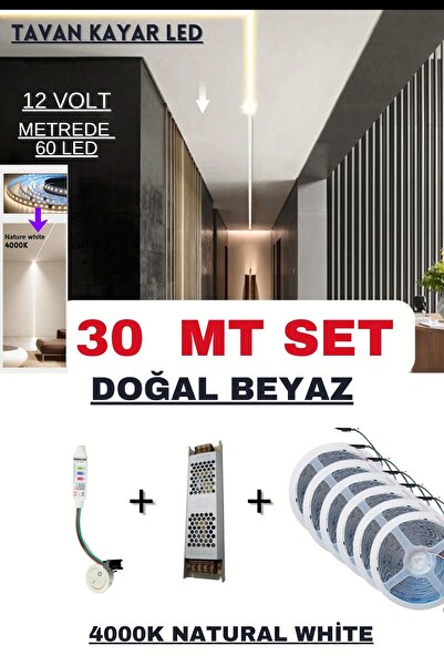 Genel Markalar Tavan Akışkan Piksel Kayar Led Sistemi 12 Volt Kit / 30 Metre ...