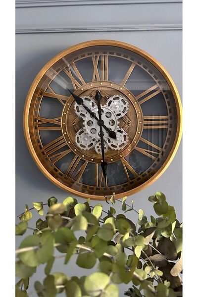 stil hediyelik dekorasyon Çarklı duvar saati