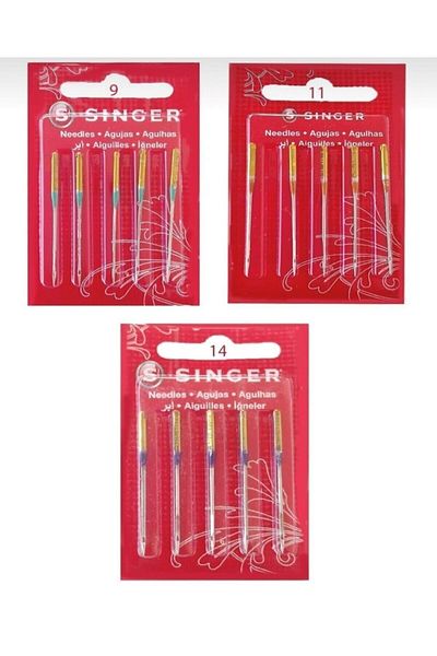 SİNGER Home Type Sewing Machine Needle Number 9 - 11 - 14