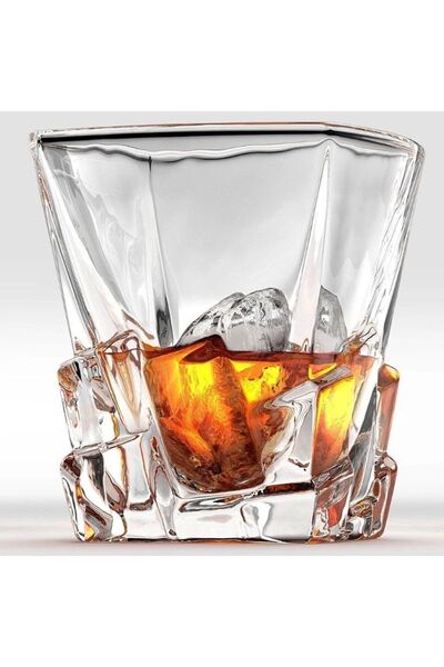 Yenigeldi قطعة واحدة من الويسكي الزجاجي الكريستالي الاسكتلندي الخالي من الرصا...