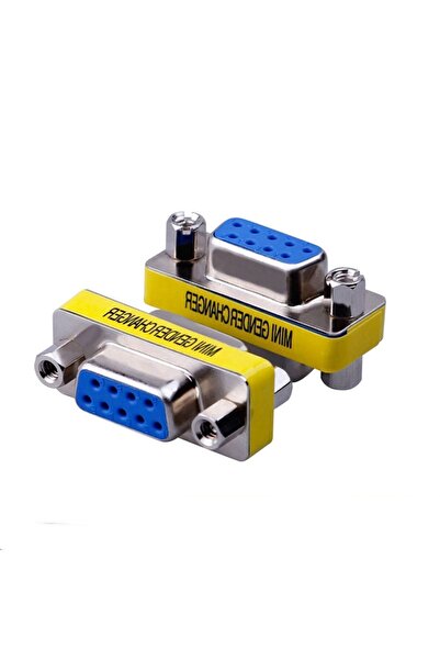 BK Teknoloji RS232 9 Pin Dişi Dişi Cinsiyet Değiştirici Adaptör