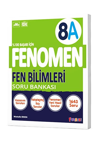 Fenomen Yayıncılık Fenomen 8. Sınıf Lgs Fen Bilimleri Soru Bankası A