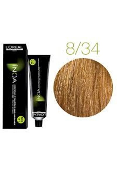 İNOA Saç Boyası 8,34 Açık Kumral