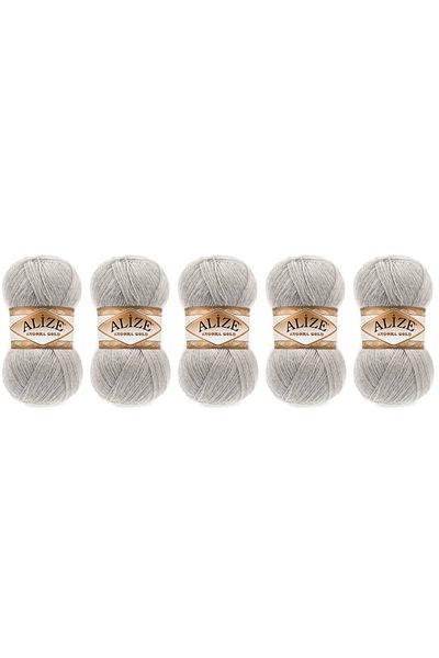 Alize Angora Gold Νήματα Πλεκτομηχανής Χεριών 100 gr 5 Τεμάχια Χρώμα 652