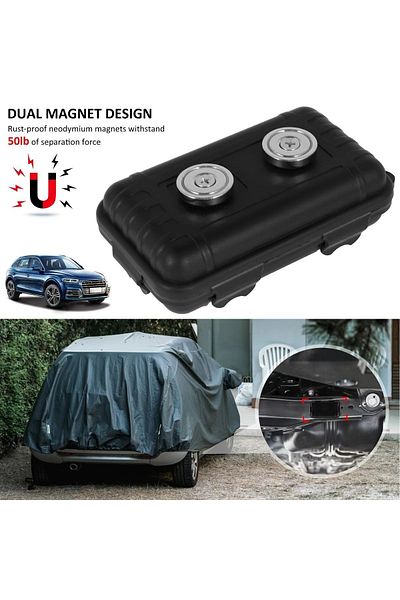 AVİGO Hidden Valuable Magnet under Vehicle Key Storage Box
