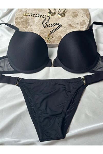 ARONA Balenli Destekli Violet Soft  Sütyen Takımı