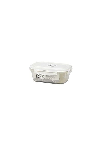 Lock & Lock Container Food Two Pieces Set _ Beige Cap