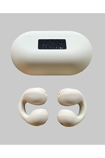 Şıktek Şarj Göstergeli Kemik İletimli HiFi Küpe Kulaklık 5.3 Bluetooth Geçirmez Kulakiçi Kulaklık