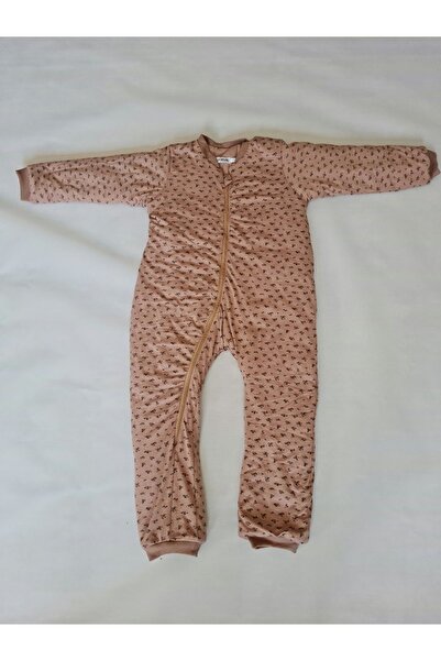 swan butik Paçalı Dolgulu Kalın Çocuk Uyku Tulumu 2,5 Tog Iç Dışyüzeyi %100 Pamuk Penye 8 10 12 14 Yaş Arası