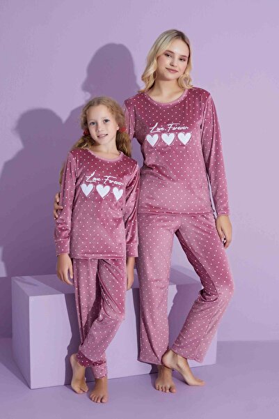 Mina Style French Velvet Pajama Set