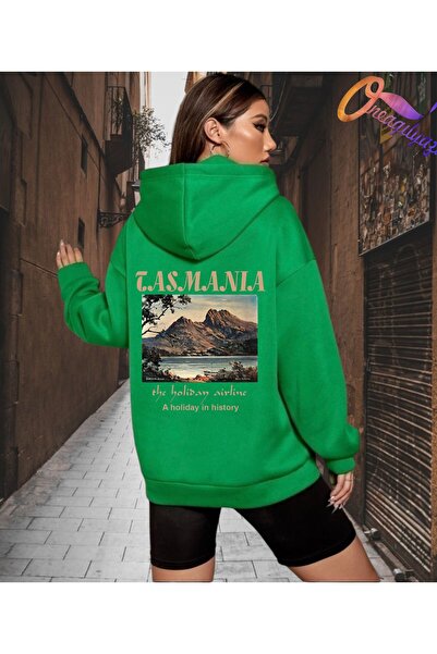 oneagılyazı مقنعين البلوز المطبوعة