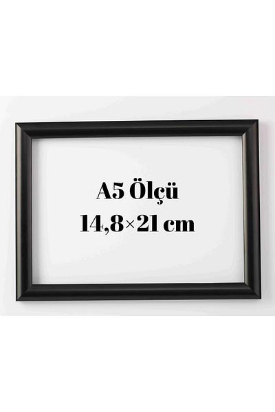 Tuğra Sanat Galerisi Standard A5 Frame 14.8 X 21.0 Cm Internal Dimensions. 22 Mm Frame with Glass